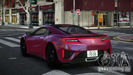 Acura NSX Zaznovuy для GTA 4