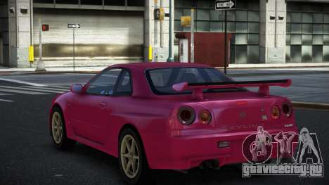 Nissan Skyline R34 Siswo для GTA 4