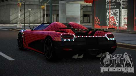 Koenigsegg Agera Exader S3 для GTA 4