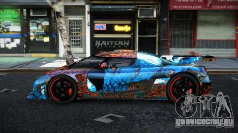 Koenigsegg Agera Nisanor S9 для GTA 4