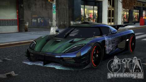 Koenigsegg Agera Nisanor S1 для GTA 4