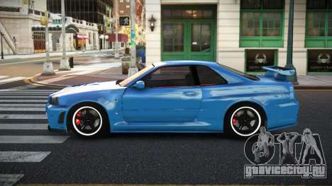 Nissan Skyline R34 Ozib для GTA 4