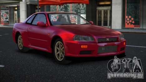 Nissan Skyline R34 Japnuner для GTA 4
