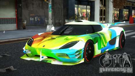 Koenigsegg Agera Nisanor S12 для GTA 4