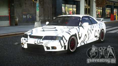 Nissan Skyline R33 Joroca S9 для GTA 4