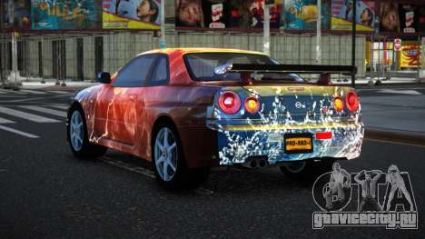 Nissan Skyline R34 Bassty S10 для GTA 4