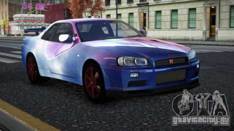 Nissan Skyline R34 Nolia S6 для GTA 4