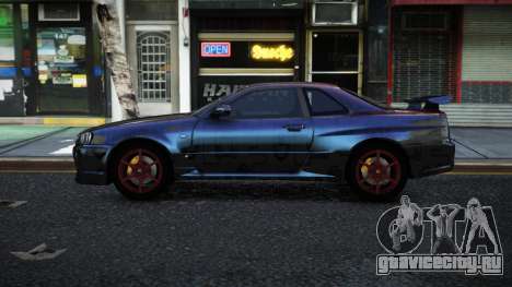 Nissan Skyline R34 Nolia S14 для GTA 4