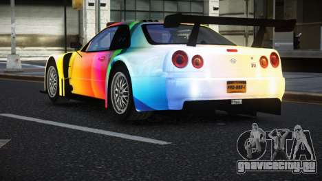 Nissan Skyline R34 GT-R Morley S12 для GTA 4