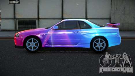 Nissan Skyline R34 Bassty S8 для GTA 4
