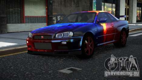 Nissan Skyline R34 Nolia S7 для GTA 4
