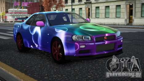 Nissan Skyline R34 Nolia S2 для GTA 4