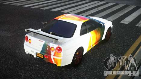 Nissan Skyline R34 Nolia S9 для GTA 4