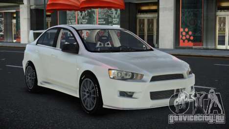 Mitsubishi Lancer Evolution X Bupvemo для GTA 4