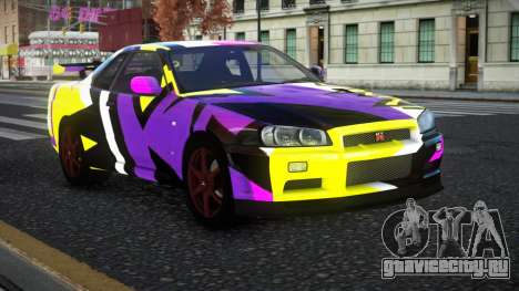 Nissan Skyline R34 Nolia S3 для GTA 4