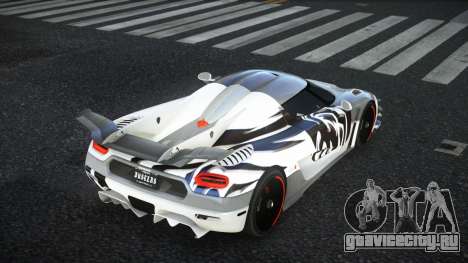 Koenigsegg Agera Nisanor S8 для GTA 4
