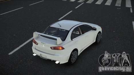 Mitsubishi Lancer Evolution X Bupvemo для GTA 4