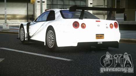 Nissan Skyline R34 GT-R Morley S9 для GTA 4