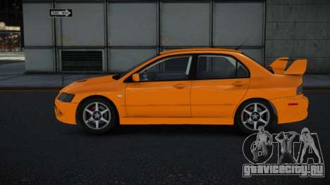 Mitsubishi Lancer Evolution VIII Howuqugaf для GTA 4