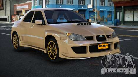 Subaru Impreza Ufug для GTA 4