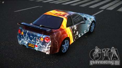 Nissan Skyline R34 Bassty S10 для GTA 4