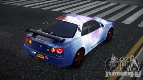 Nissan Skyline R34 Nolia S6 для GTA 4