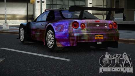 Nissan Skyline R34 GT-R Morley S3 для GTA 4