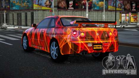 Nissan Skyline R34 Bassty S13 для GTA 4