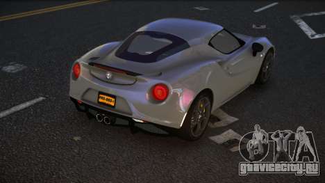 Alfa Romeo 4C Haiza для GTA 4