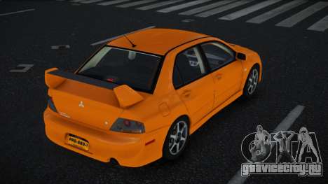 Mitsubishi Lancer Evolution VIII Howuqugaf для GTA 4