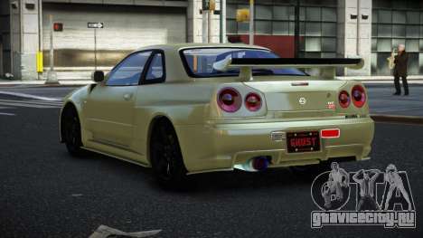 Nissan Skyline R34 Hijaye для GTA 4
