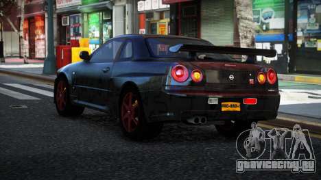 Nissan Skyline R34 Nolia S14 для GTA 4