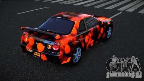 Nissan Skyline R34 Bassty S6 для GTA 4