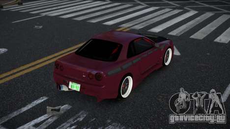 Nissan Skyline R33 Kivojile для GTA 4