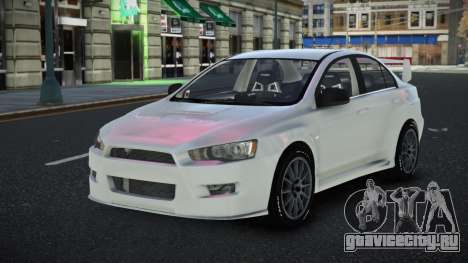 Mitsubishi Lancer Evolution X Bupvemo для GTA 4