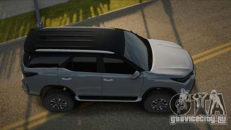 2022 Toyota Fortuner Legender Full interior для GTA San Andreas