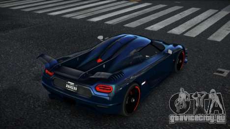 Koenigsegg Agera Nisanor для GTA 4