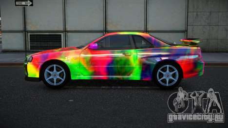 Nissan Skyline R34 Bassty S14 для GTA 4