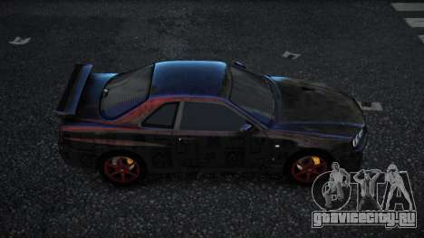 Nissan Skyline R34 Nolia S14 для GTA 4