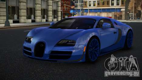 Bugatti Veyron Mabepebur для GTA 4