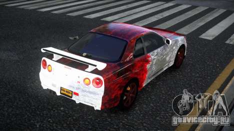 Nissan Skyline R34 Nolia S10 для GTA 4