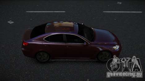 Lexus IS-F Qujotiwal для GTA 4