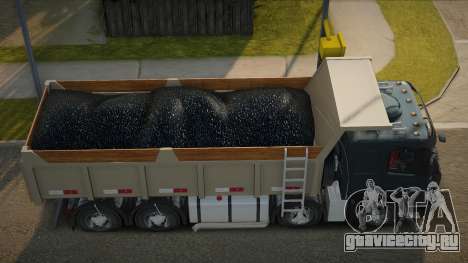 Volvo FM Bitruck Tipper для GTA San Andreas