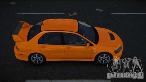 Mitsubishi Lancer Evolution VIII Howuqugaf для GTA 4