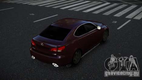 Lexus IS-F Qujotiwal для GTA 4