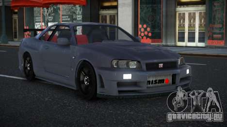 Nissan Skyline R34 Giguwiraz для GTA 4