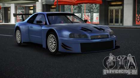 Nissan Skyline R34 GT-R Morley для GTA 4