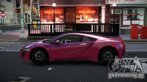 Acura NSX Zaznovuy для GTA 4