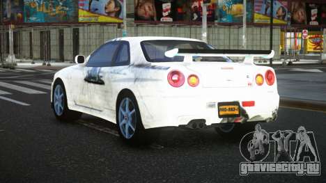 Nissan Skyline R34 Bassty S11 для GTA 4