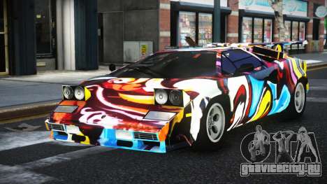 Lamborghini Countach Ragrace S6 для GTA 4